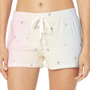 P.J. Salvage Pajama Short Peachy Short Multicolored Star Pattern Sz 3X NWT